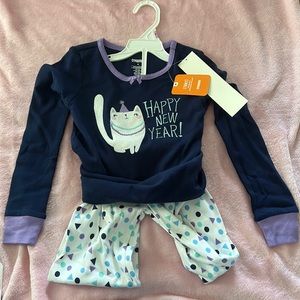 Gymboree size 6 navy blue sleepwear / long pants